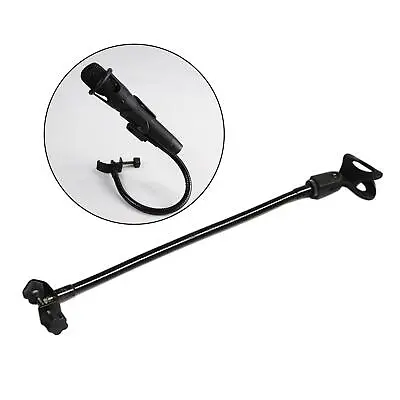 Microphone StandFlexible Gooseneck Desktop Mic Stands Holder & Desk Clamp • £7.02