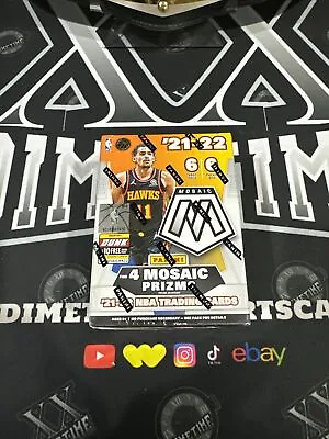 2021-22 Mosaic Basketball NBA Blaster Box Sealed • $21.49