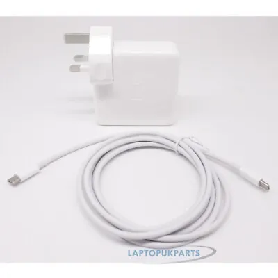 Genuine Original Apple USB-C 61W Adapter MNF72LL/A White Power Battery Charger • £350