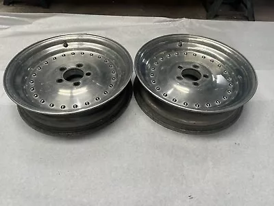 Centerline Vintage Auto Drag 15x3.5 Skinny Front Runners Mopar Small Pattern • $499.99