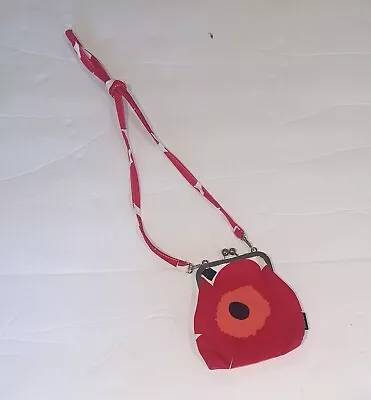 Marimekko Shoulder Bag Pochette Unikko Red • $78