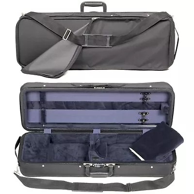 Bobelock Featherlite 1003 Oblong Black/Blue 4/4 Violin Case • $169.99