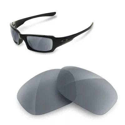 Polarized Replacement Lenses For Oakley Fives Squared 3.0 Grey Color • $37