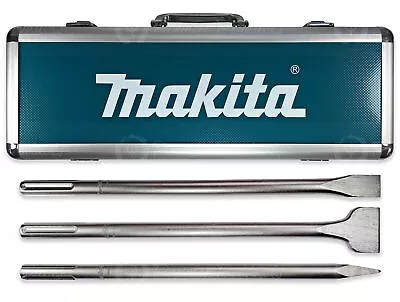 Makita 3 Piece - SDS-Max Chisel & Bull Point Bit Set For SDS Max Rotary Hamme... • $80.99