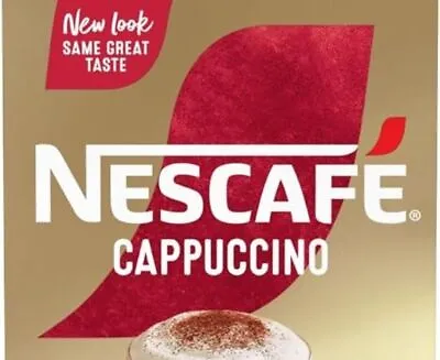 NESCAFE CAPPUCCINO ( 1 TO 96 SACHETS ) New Instant Coffee Cheap Free Deliver • £1.47