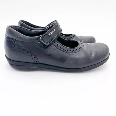 Pablosky Girls Black Leather School Shoes Size EU 30 Mary Jane 309810 RRP$140 • $18.92