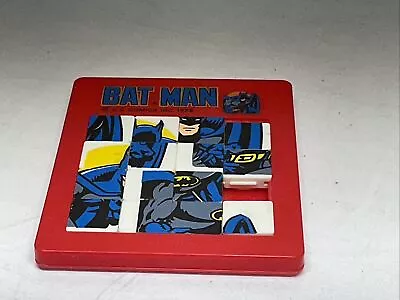 1978 DC Comics American Publishing Corps BATMAN Plastic Sliding Puzzle VINTAGE • $15