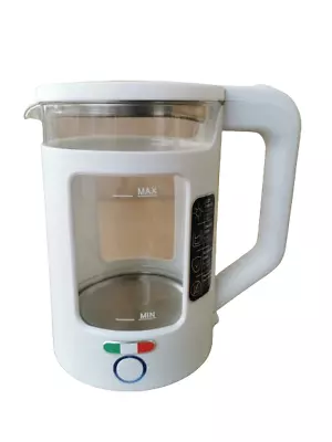 Vintage Electric 1.7L Glass Kettle Boil Dry -Keep Warm Function - White REFURB • $35.99