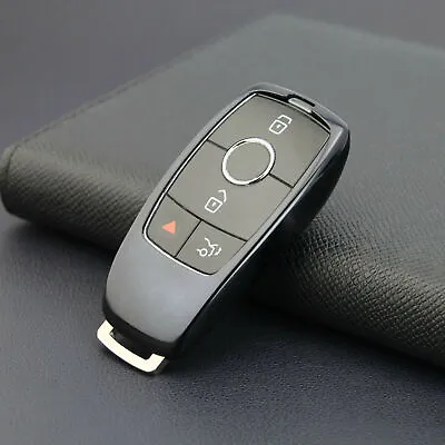 Black TPU Car Remote Smart Key Case Covers For Mercedes-Benz A B C E S G-Class • $11.93