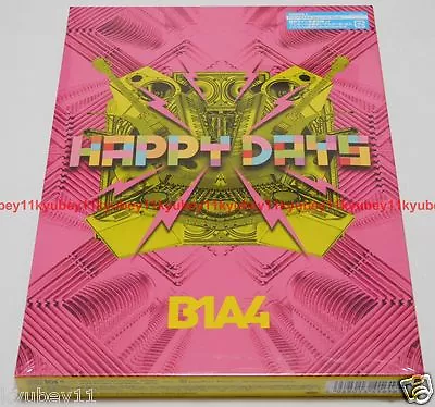 New B1A4 HAPPY DAYS First Limited Edition Type A CD Special Book Japan PCCA-4295 • $35