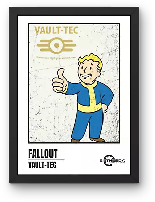 Fallout Vault-Tec Pip Boy A3 A4 A5 Print Poster Vault Tec Bethesda Merch • £5