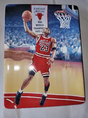 Michael Jordan 1996 Soaring Above The Rest No Stopping This  Plate W/COA • $19.95