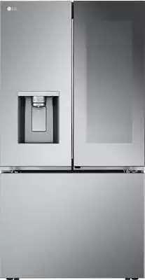 LG LRYKC2606S 36 Inch Counter-Depth MAX™ Smart French Door Refrigerator • $2500