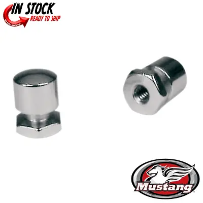 Mustang Pair Solo Mounting Nuts For Harley FL/FLHT/FLTR/FLHX/Road King • $18.40