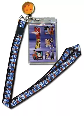 Dragon Ball Z Lanyard W/ 4 Star Dragon Ball Charm Anime Licensed NEW • $10.95