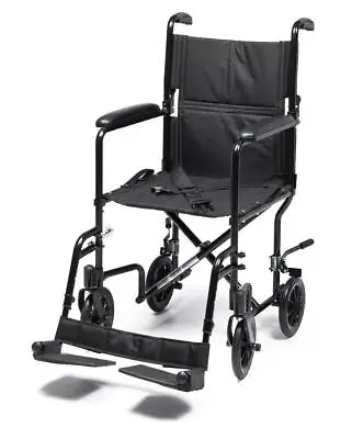 Everest & Jennings Transport Wheelchair Lightweight & Foldable Transfer Chair • $224.29