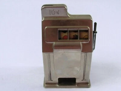 $12.75 • Buy Vintage Rexco One Arm Bandit Slot Machine Las Vegas 10 Cent Parts Or Repair