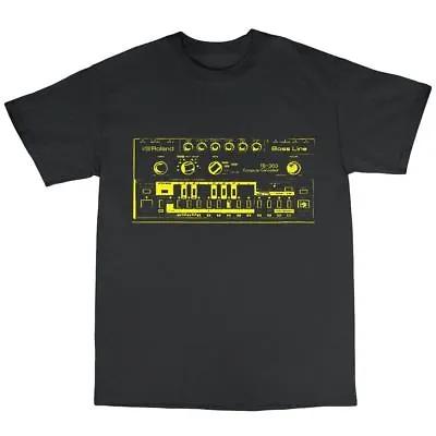 $18.69 • Buy TB-303 Inspired T-Shirt 100% Cotton Moog 808 909 Acid House