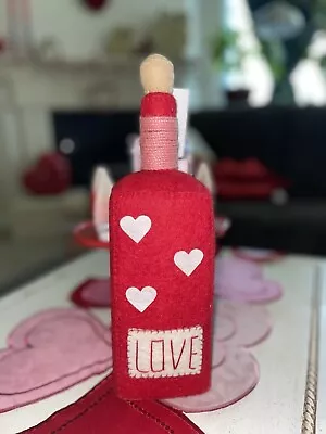 Cupcakes And Cashmere Valentines Day Wine Love Decor • $23