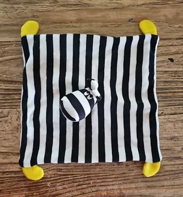 IKEA Zebra Security Blanket Lovey. KLAPPA. Black & White & Yellow • $39