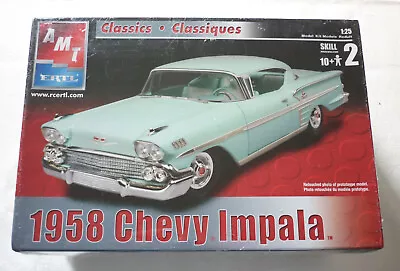 AMT/Ertl 1958 Chevrolet Impala 1:25 Model Car Kit (2002) • $55