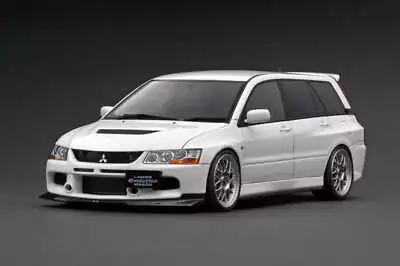 1:18 Mitsubishi Lancer Evolution IX (9) Wagon (CT9W) -- White -- Ignition IG2768 • $386.15