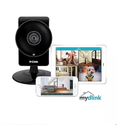 BROKEN D-Link DCS-930L HD 180-Degree Wi-Fi Security Surveillance Camera SALVAGE • $9.95