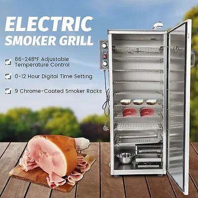 Hakka Digital Electric Smoker Grill 9 Racks Outdoor BBQ Commercial Food Grill • $821.39