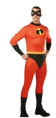 The Incredibles 2 Fancy Dress Costume Adults Mens Halloween MR Incredible • £17.95