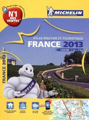 ATLAS FRANCE SPIRALE 2013 A4 Michelin • £3.49