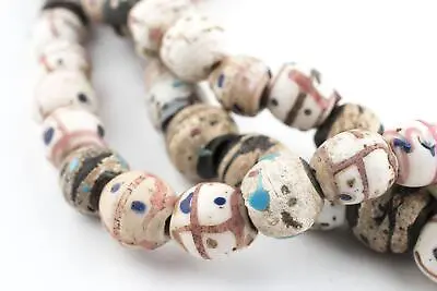 Antique Venetian Medicine Man Trade Beads Double Strand 11mm Ethiopia African • $199