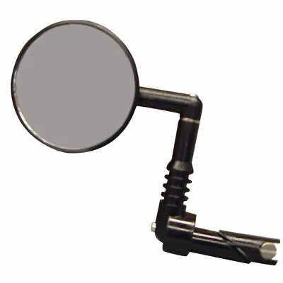 Mirrycle Bar End Rear View Mirror 3  Convex Lens Fits Mountain / Commuter Bikes  • $22.73