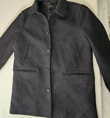 J. Crew Men’s University Jacket 100% Wool With Thinsulate Peacoat Men LT Gray • $59.95
