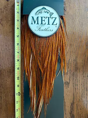 METZ ROOSTER #2 SADDLE  BROWN -- Fly Tying • $68.99