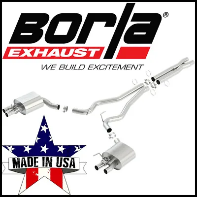 Borla ATAK Cat-Back Exhaust System Fits 2015-2020 Ford Mustang Shelby GT350 5.2L • $2054.99