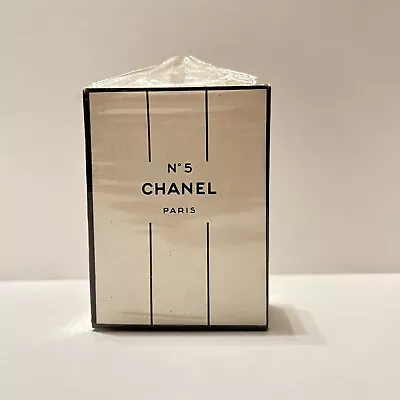 New Vtg 1950s CHANEL No.5  Parfum Extrait PM No. 201 NIB Sealed 1 Oz Bottle • $400