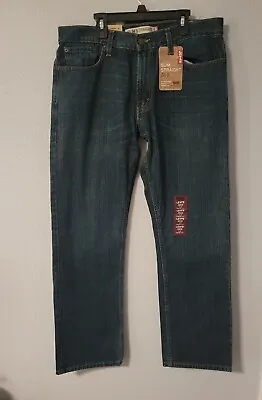 VTG Levis 514 Slim Straight Men's SZ  34X30  Blue  Jeans NWT • $30.95
