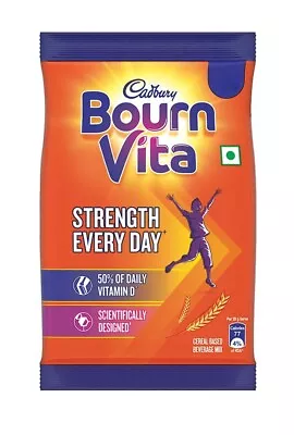 Cadbury Bournvita Chocolate Health Drink 75g Pouch • £19.82