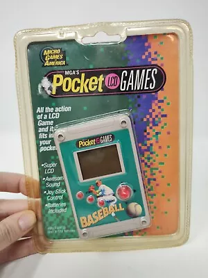 Vintage 1993 Micro Game MGA Pocket Games Baseball KB Toys 🔥🔥🔥 • $15.95