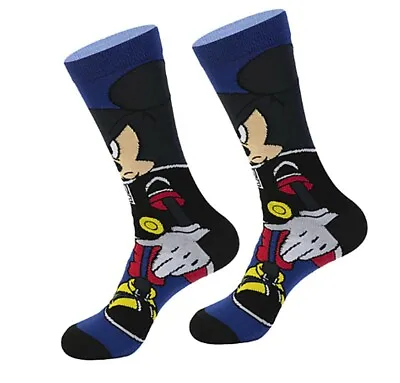 Mickey Mouse Blue Character Themed Crew Socks • $7.99