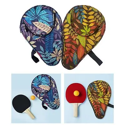 Multifunctional Table Tennis Bat Cover Outdoor Table Tennis Storage Bag Robust • £7.69