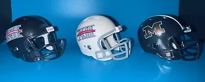BIG 12 Conference Riddell Pocket Pro Football XII Helmet B/W/Mizzou Lot NCAA • $20