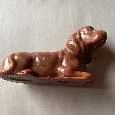 Vintage Wax Candle Dachshund Dog Figurine 6.5” X 4” Collectible Kitsch • $9