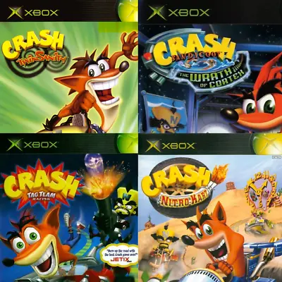 Crash Bandicoot Xbox Original Retro Games - Choose Your Game - Collection • £15.49