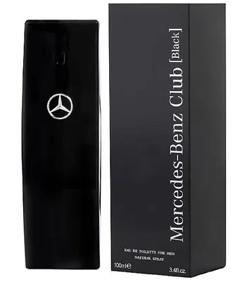 MERCEDES BENZ CLUB BLACK * Mercedes-Benz 3.4 Oz / 100 Ml EDT Men Cologne • $87.99