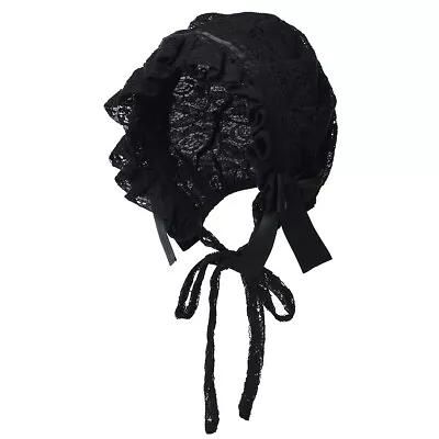 Victorian Women's Bonnet  Halloween Maid's   Bonnet Vintage Lady's Hat • $18.99