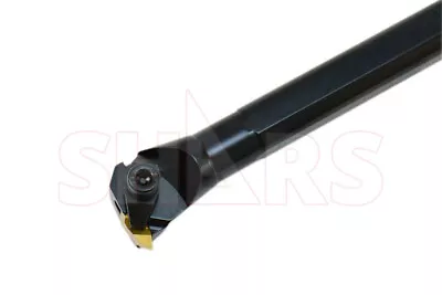 Shars 1/2  S08r-tner2 Notch S-ne Threading And Grooving Boring Bar + Cert P] • $35.85