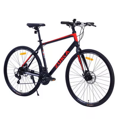 21 Speed Hybrid Bike Disc Brake 700C Road Bike For Men Women's City Bicycle • $199.49