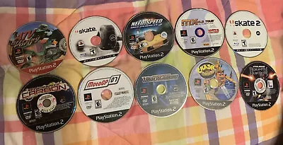 Racing Games Ps2 And Ps3 10 Lot • $30