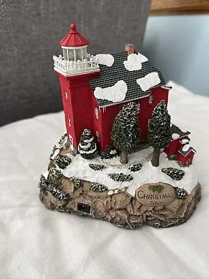 Harbour Lights  Marquette  Michigan Lighthouse #720 | Christmas 2005/Lighted • $115